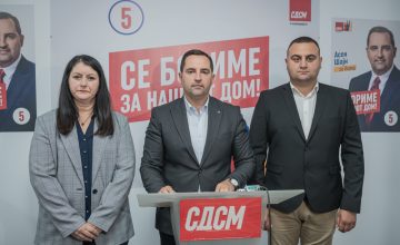 Шајн: Подобри услови за работа, достоинствена плата, современа опрема за пожарникарите и модернизација на возниот парк