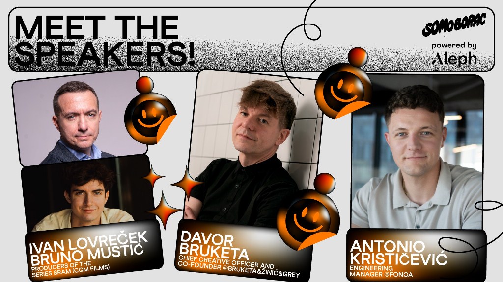 Продуцентите на серијата Sram ќе ја откријат тајната на феноменот што го постигнаа, Fonoa ќе објасни како е можно да се поврзат вештачката интелигенција и даноците, а Давор Брукета ќе открие што се крие зад проектите препознаени на глобално ниво