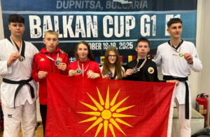 Maкедонските таеквондисти со десет медали од Балканското првенство