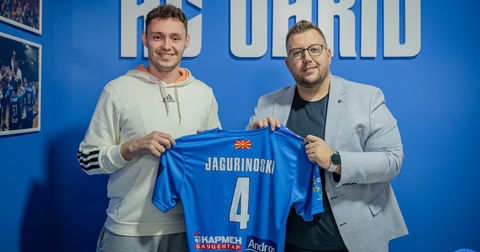 Јагуриновски: Охрид е македонскиот бисер и е задоволство да се игра за овој дрес