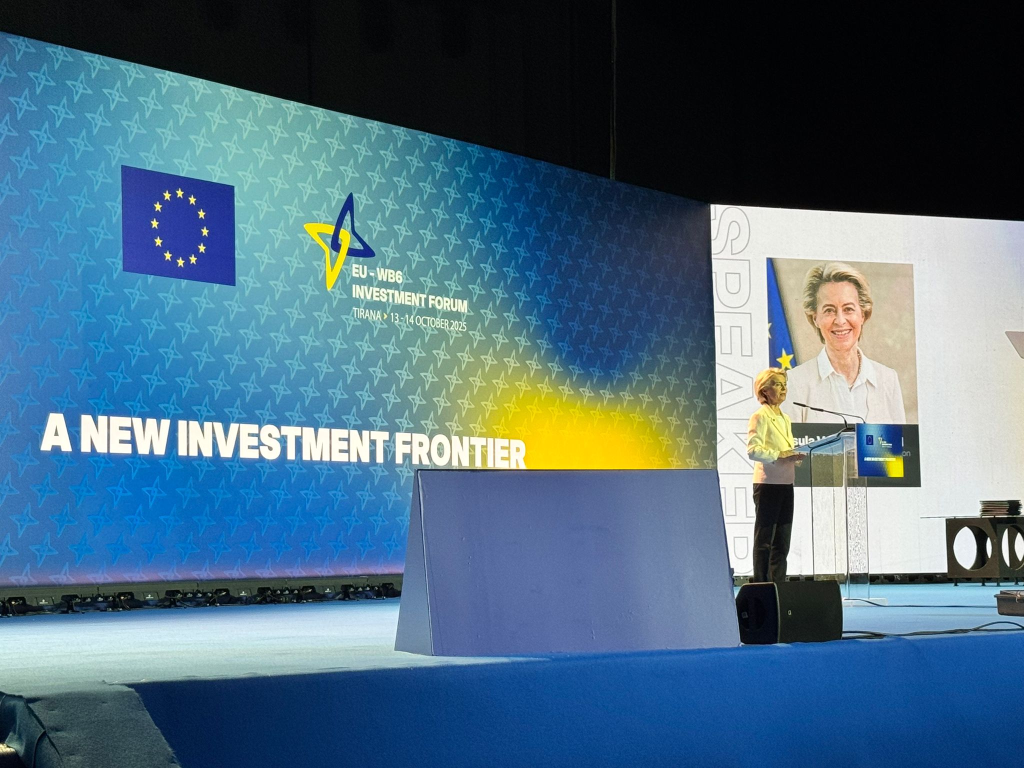 Директорот Димовски дел од првиот инвестициски форум на ЕУ и Западен Балкан кој се одржува во Тирана