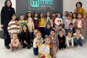 Децата од градинката „Пролет“ во посета на МИНТ финтек – групацијата по повод Денот на штедењето