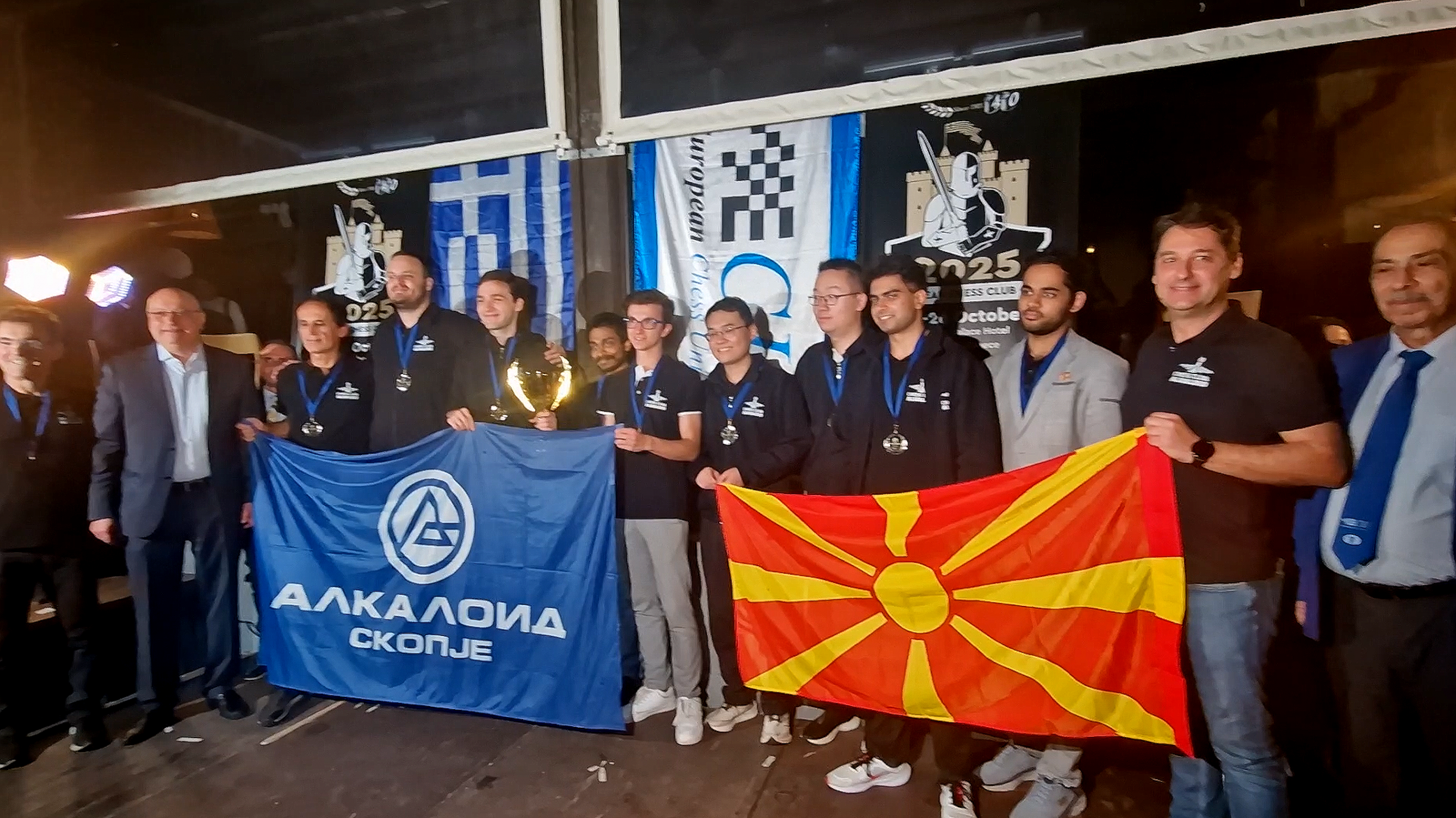 ШК Алкалоид по третпат до европската вицешампионска титула!