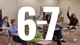 „6-7“ е новата фраза во училиштата низ САД која учениците ја извикуваат за прекинување на наставата