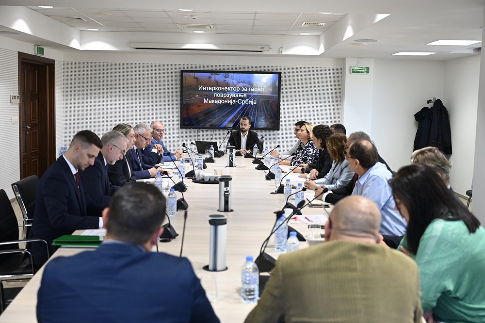 Божиновска-Јоксимовиќ: Гасниот интерконектор меѓу Македонија и Србија треба да се реализира со забрзана динамика