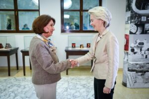 Средба на Сиљановска-Давкова со претседателката на Европската Комисија, Урсула фон дер Лајен