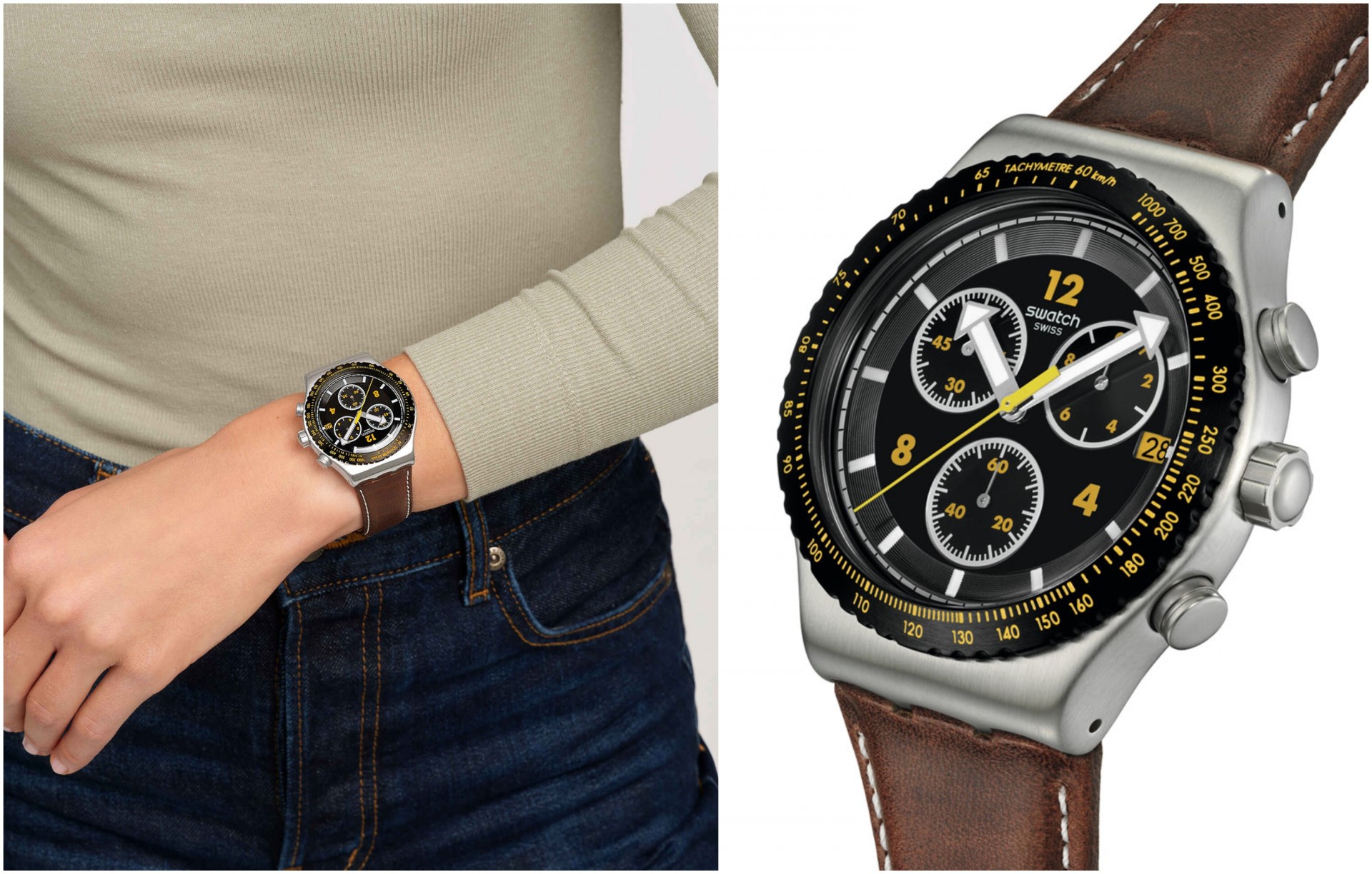 Часовник на неделата: Swatch Canyon Chaser – каде стилот и функцијата се сретнуваат