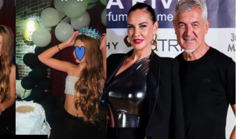 Со круна на главата: Наследничката на Мики и Светле Црнокрак го прослави својот роденден