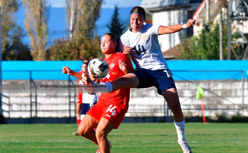 Фудбалерките двапати поразени од Русија на тестовите во Струмица