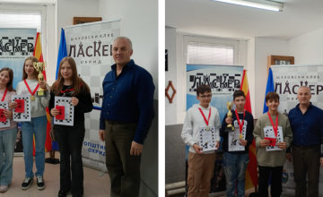 Одржан X Младински турнир во шах Ласкер 2025 кадети