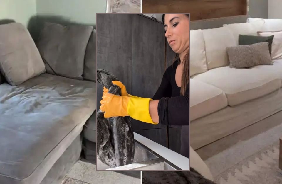 Сите мислеа дека сум луда кога го користев ова средство: Ја променив бојата на гарнитурата, сега е како нова