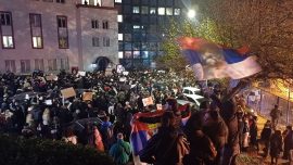 Српските студенти ќе пешачат од Белград до Нови Сад за годишнината од уривањето на настрешницата