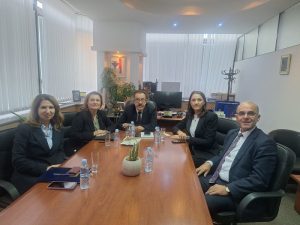 Делегација од Централната банка на Косово во посета на Народната банка за размена на искуства во областа на заштитата на потрошувачите