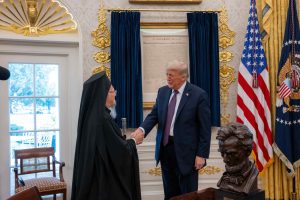 Што разговарале Вселенскиот патријарх и Доналд Трамп во Белата куќа?