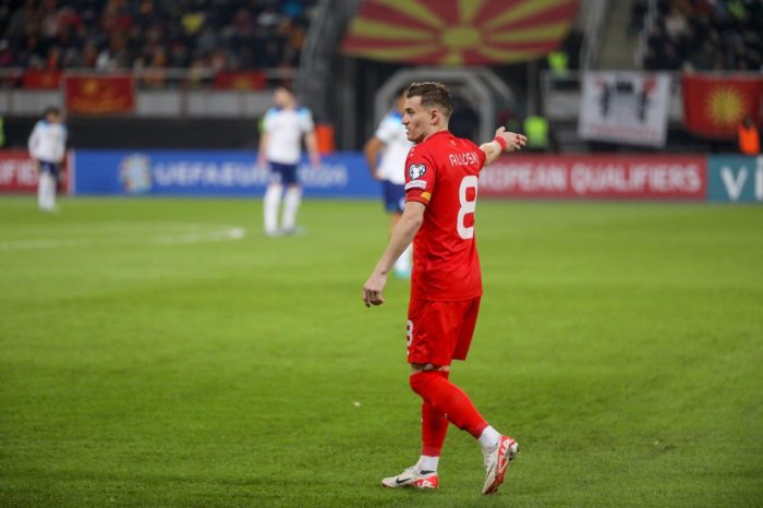 Македонија без Алиоски против Велс, тешка повреда за македонскиот репрезентативец