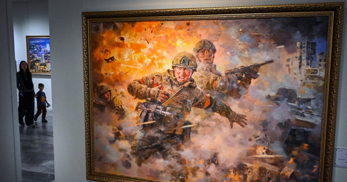 Од негирање до прикажување: Северна Кореја ја величи борбата против Украина