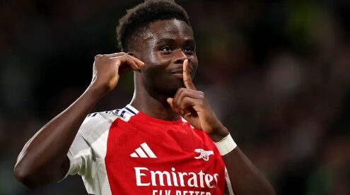 Сака ќе стане најплатениот играч во историјата на Арсенал