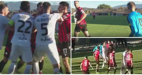 Тензии и турканици во Тетово: Дали Ибраими заслужи исклучување против Вардар? (ВИДЕО)