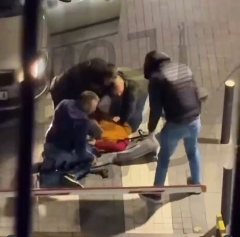 (Видео) Маж убиен на детско игралиште во Белград