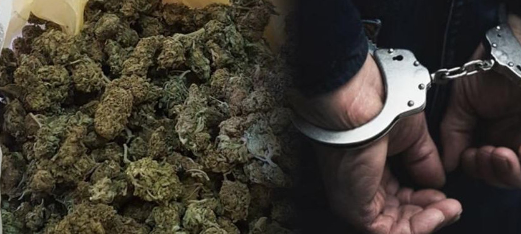 Претрес во Струмичко: пронајдена марихуана, уапсен 29-годишник