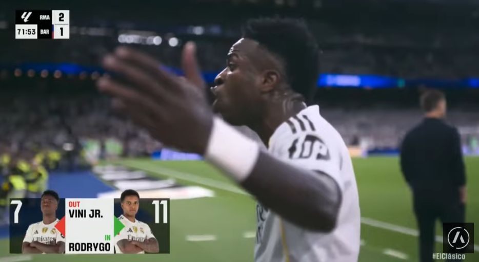 Алонсо нема да го казни Винисус, му се допаднало како фудбалерот се извинил