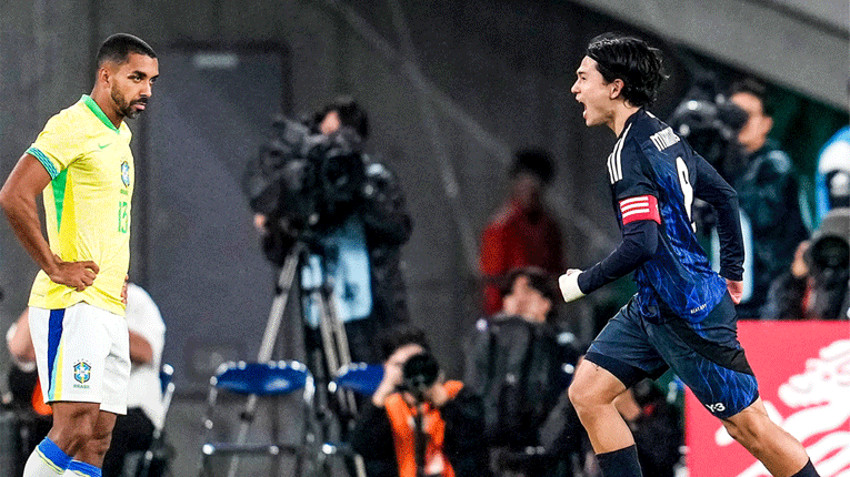 Бразил тоне во просечност, првпат загуби од Јапонија, а водеше 2-0