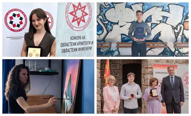 За добитниците на „Инженерски прстен“: Кирил Христовски, Димитар Пешевски, Фросина Станковска… Што пишувавме неделава