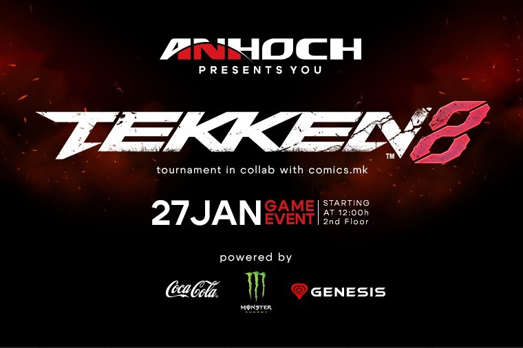 Анхоч го најави првиот турнир во Теккен 8 во Македонија!