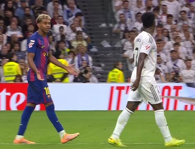 Јамал не му останал должен на Винисиус, го боцнал каде што најмногу го боли