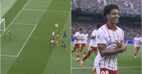 Деби-гол и тоа каков: „Ножички“ на Витсел против Барселона (ВИДЕО)