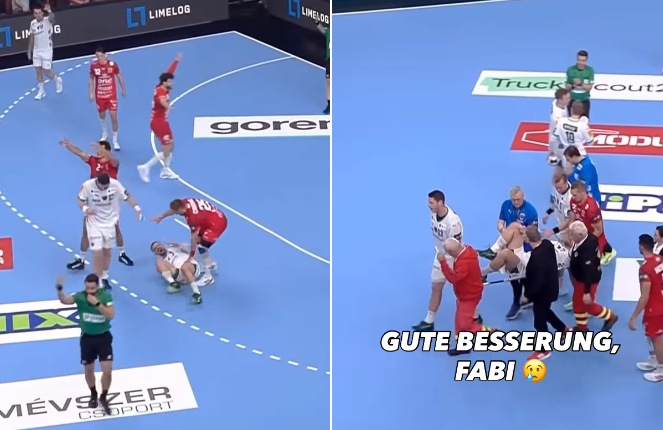 Кошмар за Фуксе Берлин – Виде заврши на носилки по хорор повреда!