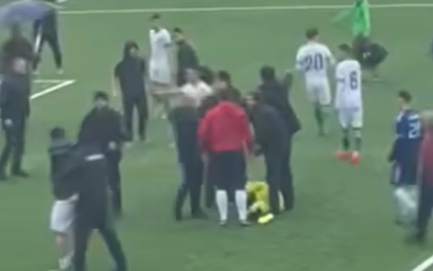 Скандал: Голман на Аеродром претепан во Слупчане – завршил во болница! (ВИДЕО)