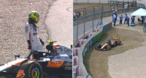 Нова голема глупост на возачите на Мекларен, Ферстапен до победа на спринтот во Остин (ВИДЕО)