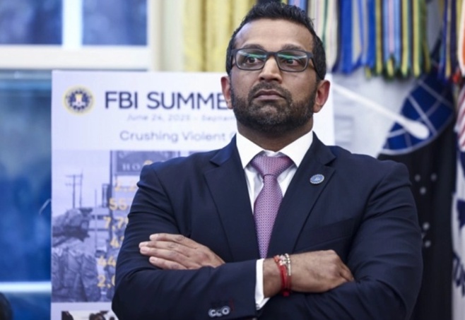 КАШ ПАТЕЛ ЗА АПСЕЊАТА ВО НБА: Уапсени зашто се поврзале со Коза Ностра, а не како одмазда од Трамп