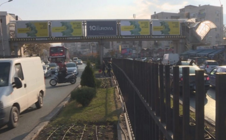 Меџити најави дека ќе се отстранува надвозникот кај Бит-пазар, граѓаните не го користеле