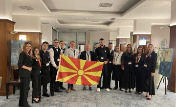 Злато и две средба за учениците на     РЦСОО „Ванчо Питошески“ – Охрид на Меѓународниот натпревар во Бар