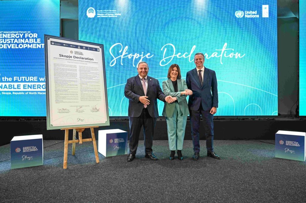 Со потпишување на „Декларацијата Скопје“ заврши Светскиот енергетски форум