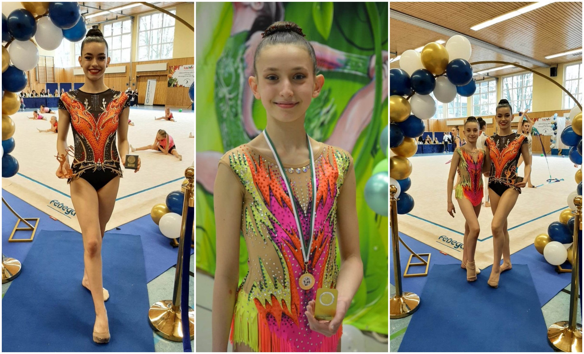 Македонија е мала, но големи сме во срцето и успесите: Злато и бронза за Ева и Илина Соколовски во Германија