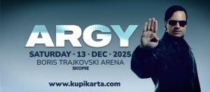 Глобалниот феномен ARGY – по Tomorrowland и Бразил, на 13 декември директно во Скопје!