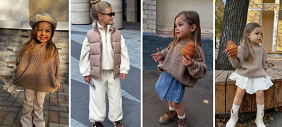 Идеи за есенски аутфити ако сакате ќерката да ја облечете како мини стилска икона (фото)