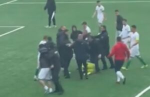 ВИДЕО: Приведени двајца фудбалери на Беса за претепувањето на играчи на ФК Аеродром