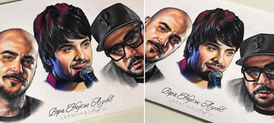 Позитива на денот! Македонка ги наслика Андреј, Тоше и Панчо: „Тие не се дел од минатото – тие се вечни“