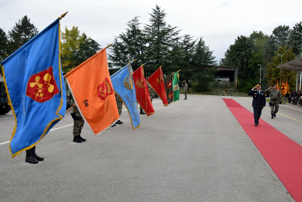 Во кумановската касарна со воена свеченост одбележан 17 Октомври, ден на Командата за операции