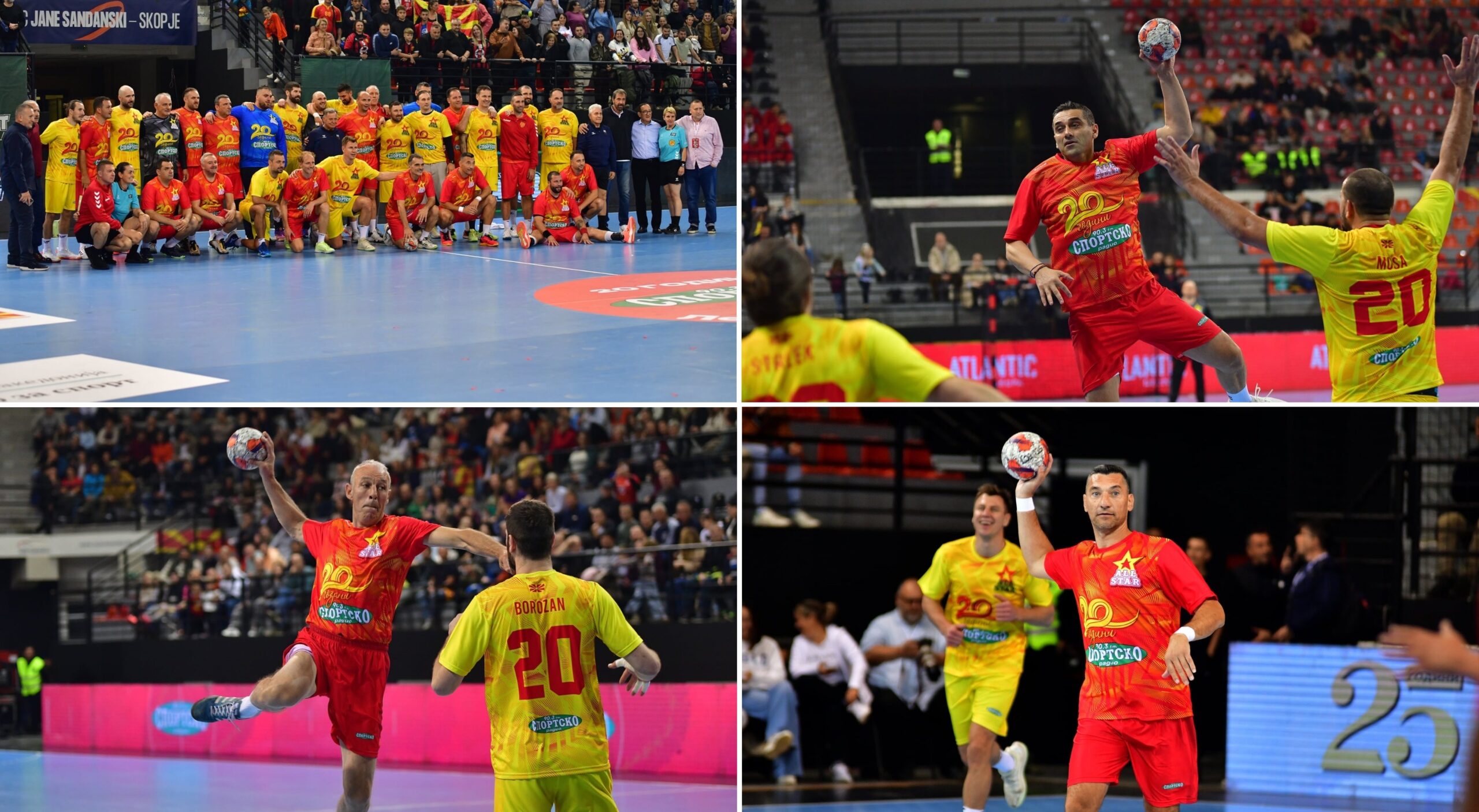 Стара гарда, иста магија – Лазаров, Манасков, Стоилов, Штербик…сите на едно место!