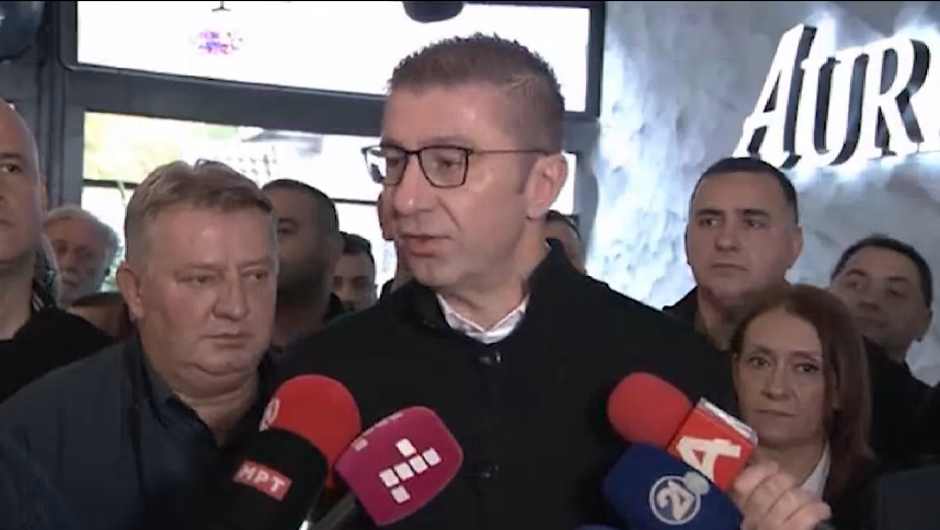 Мицкоски за Рамадани: Себичен потег кој им штети на другите кандидати на ВРЕДИ