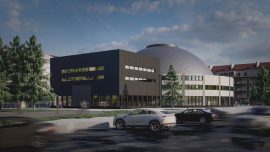 Новата универзална сала ќе се гради по принцип „Клуч на рака“ од градежно проектантското трговско друштво Универзал-Балкан