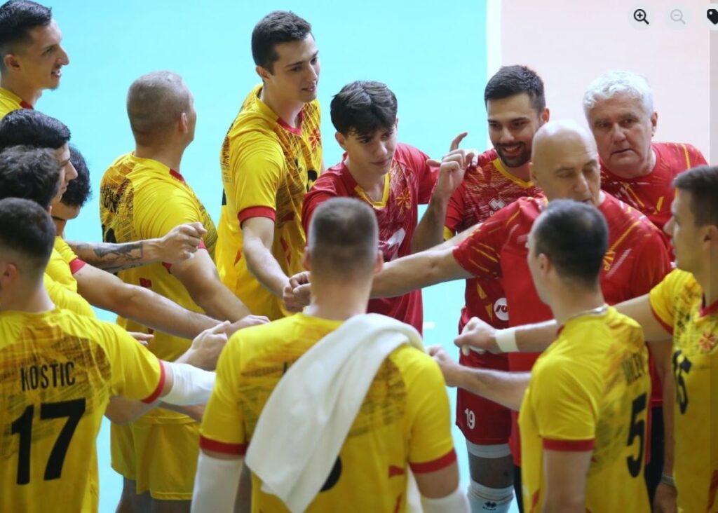 Македонските одбојкари ќе играат во Софија на Европското првенство 2026