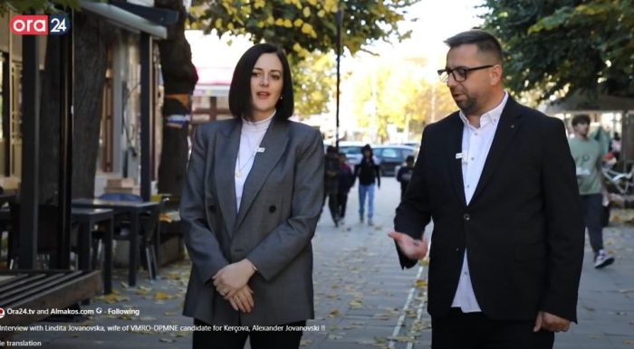 (видео) ЈАС АЛБАНКА, ТОЈ МАКЕДОНЕЦ: Среќна сум што сум со Александар Јовановски, со кого имаме три деца, вели Линдита