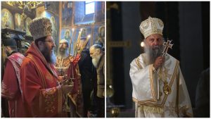 СПЦ почна прогон против владиците кои го критикуваат Вучиќ – Митрополитот жички Јустин на удар од Порфириј