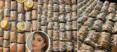 Во кујна со Ангела (25) од Кочани: Рецепт за баклава со чоколаден фил и ореви